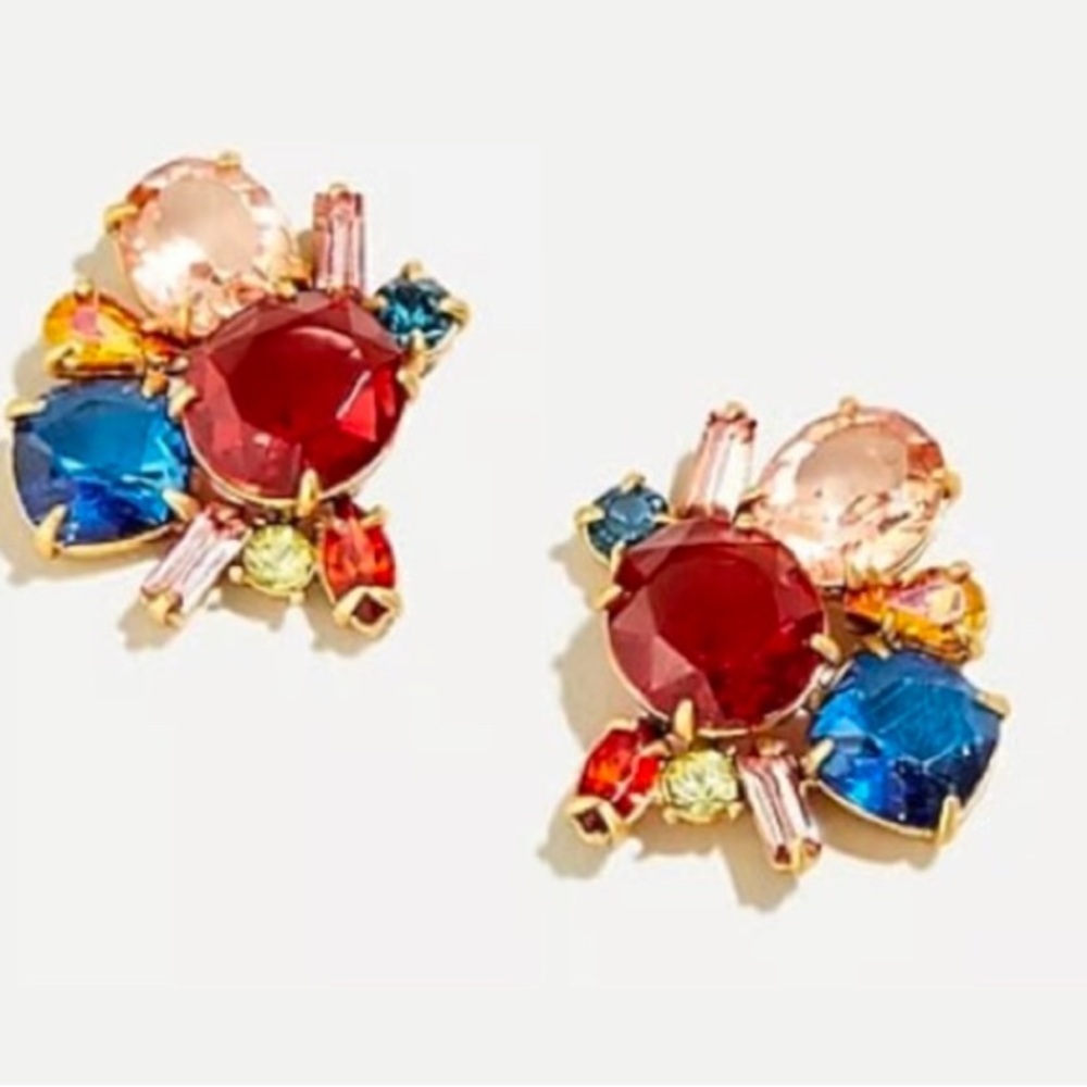 J. Crew Cluster Earrings